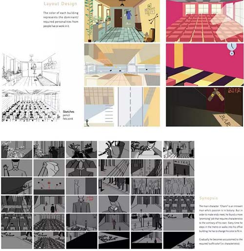 動畫專業(yè)作品集