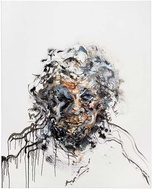 Maggi Hambling，Self portrait，2017，版權(quán)屬于 Maggi Hambling