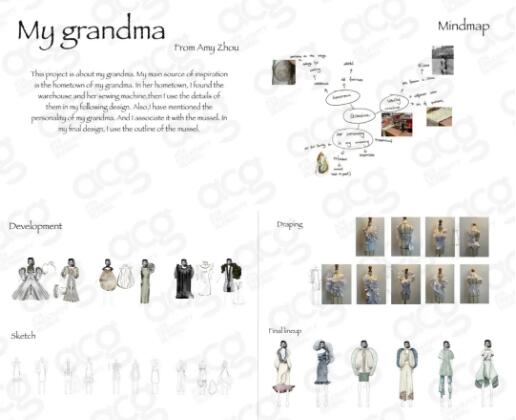 倫藝短期課程作品集項(xiàng)目