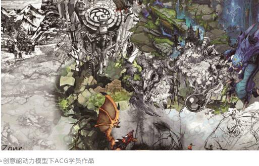 創(chuàng)意能動力模型下ACG學員作品