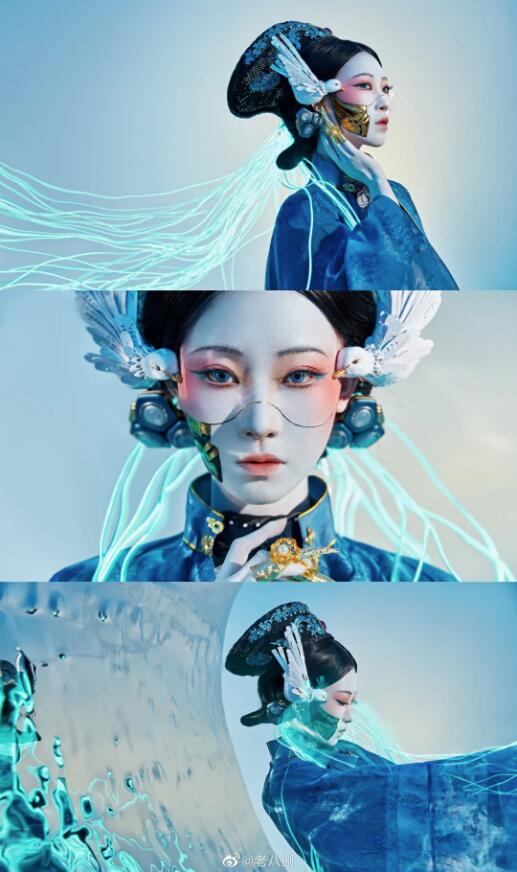 留學(xué)作品集怎么加賽博朋克風(fēng)？
