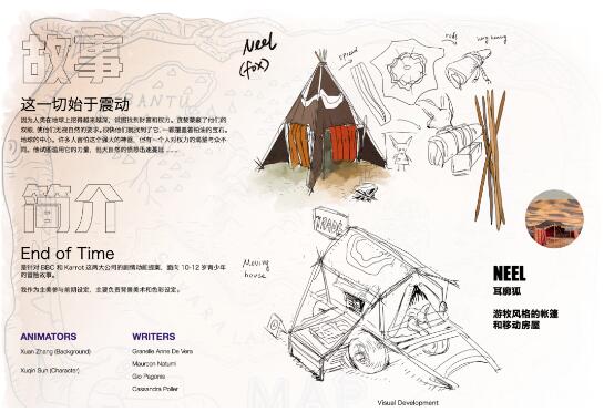 UAL動(dòng)畫專業(yè)作品集