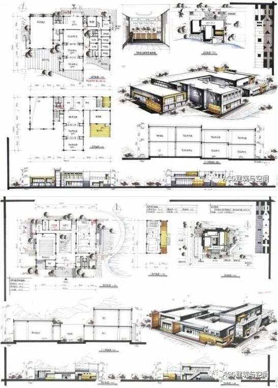 學生作品：書畫展覽館設計