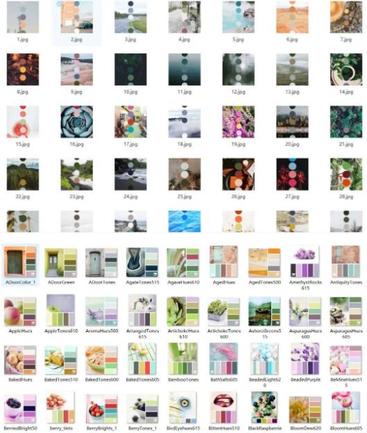 2023年潘通最新作品集配色方案設(shè)計(jì)