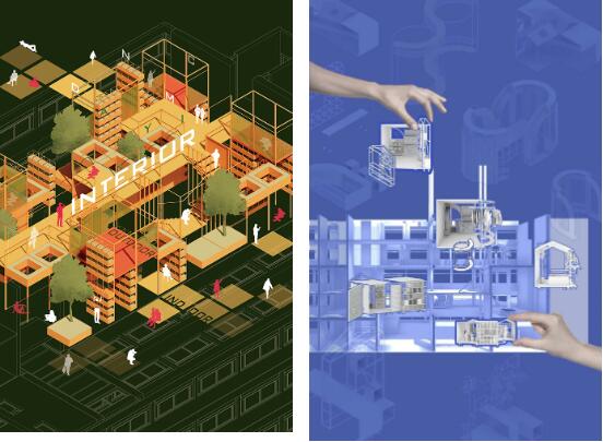 愛丁堡大學(xué)建筑類作品集