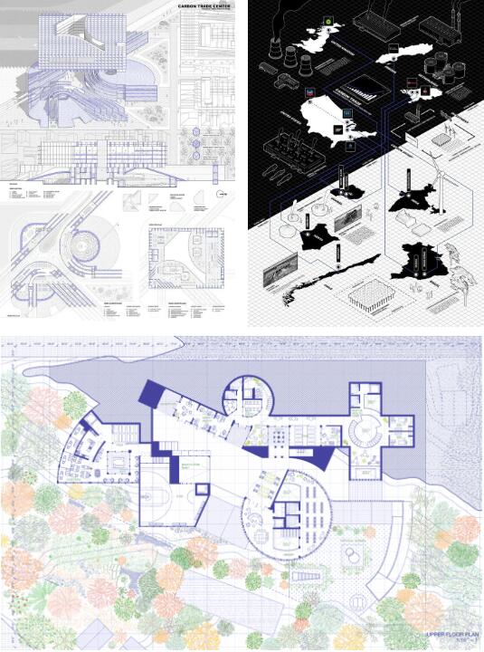 哥倫比亞大學(xué)建筑空間類專業(yè)作品集