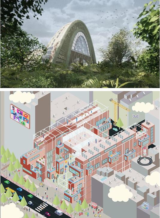 哥倫比亞大學(xué)建筑空間類專業(yè)作品集