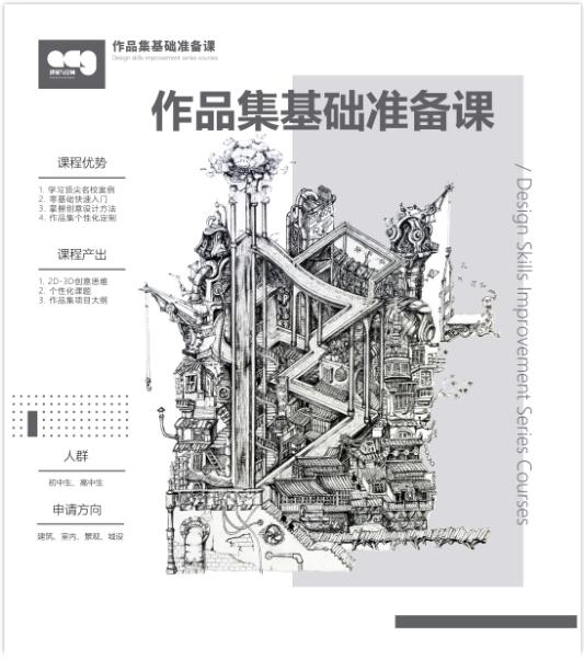 作品集基礎(chǔ)準(zhǔn)備課